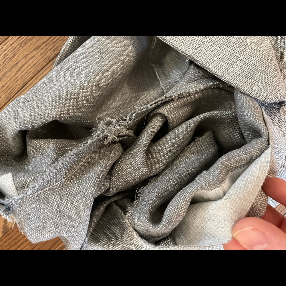 Escada Wool and Silk Blend Suit with Rhinestone Trim - Picture 16 of 16